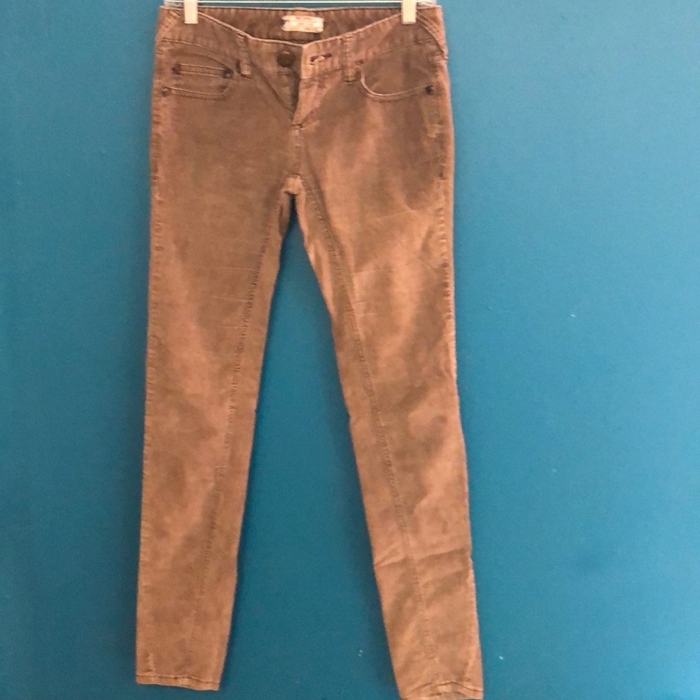 Free people corduroy skinny jeans